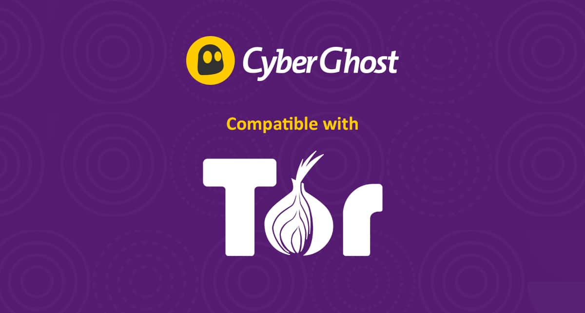 CyberGhost также совместим с Tor