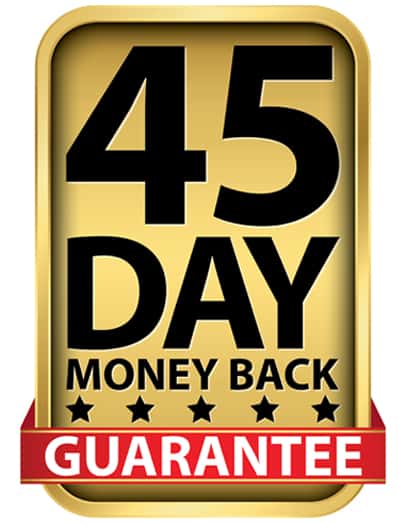 Гарантия возврата денег 45 дней - Источник: ShutterStock.com