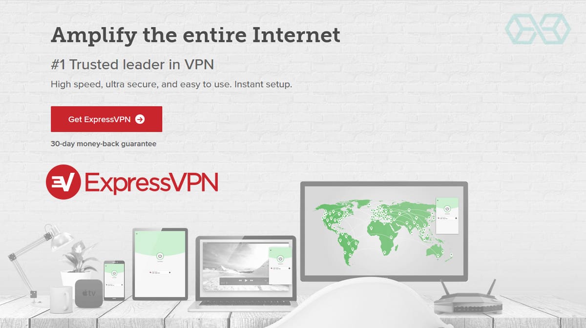 ExpressVPN - Усилване на целия доверен лидер на интернет номер 1 във VPN