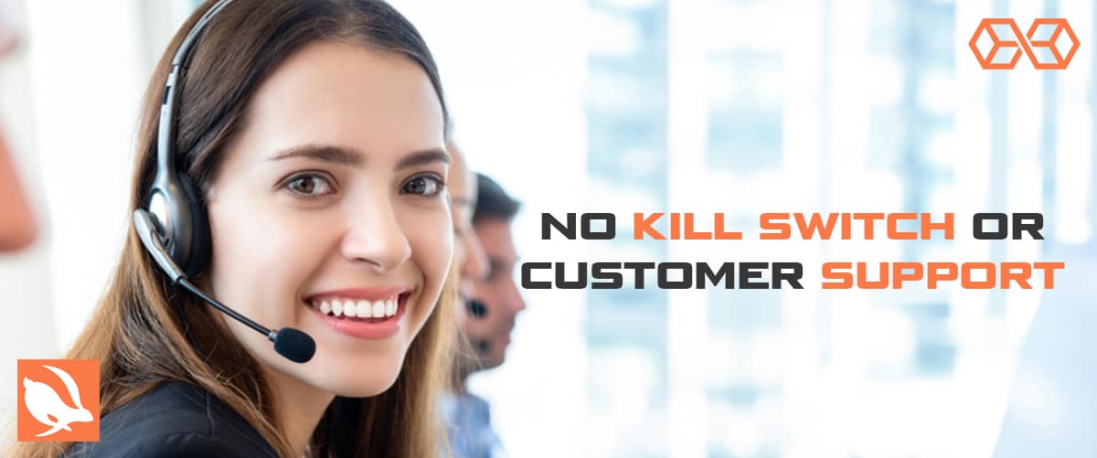 Нет Kill Switch или поддержки клиентов - Источник: Shutterstock.com